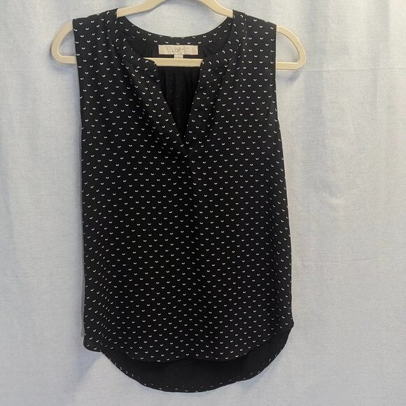 Loft Size XS Black and White Tunic - Picture 1 of 9